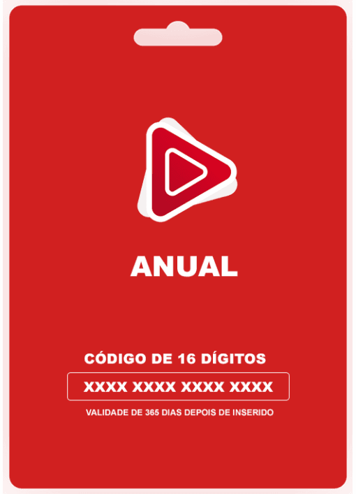 Gift Card Red - Anual