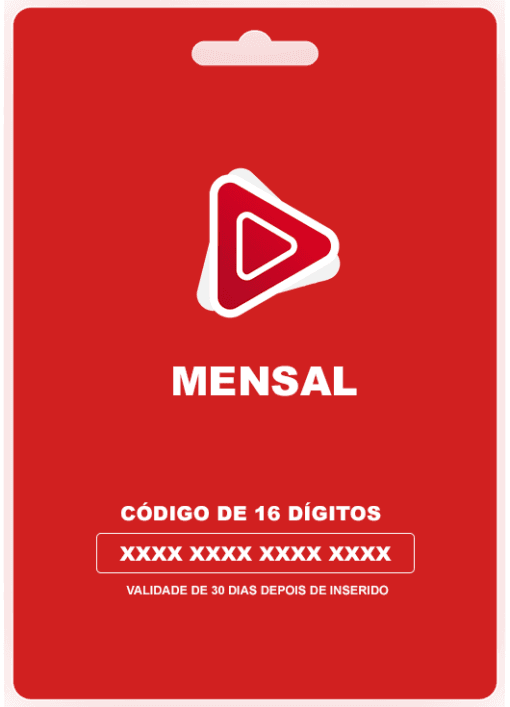 Gift Card Red - Mensal