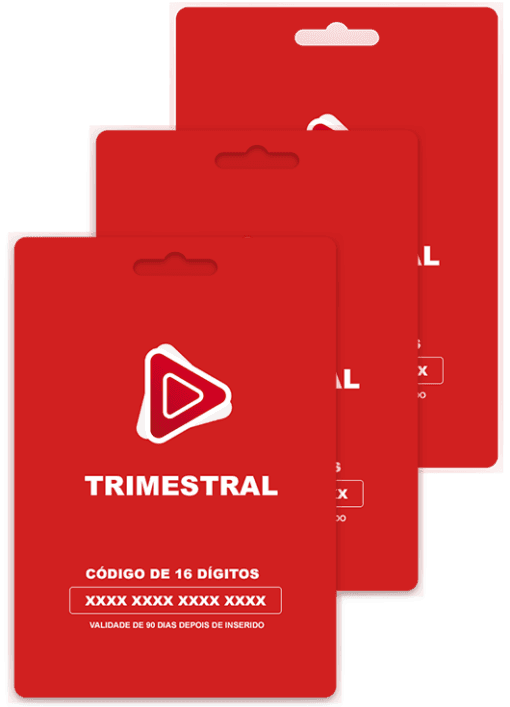 Gift Card Red - Trimestral